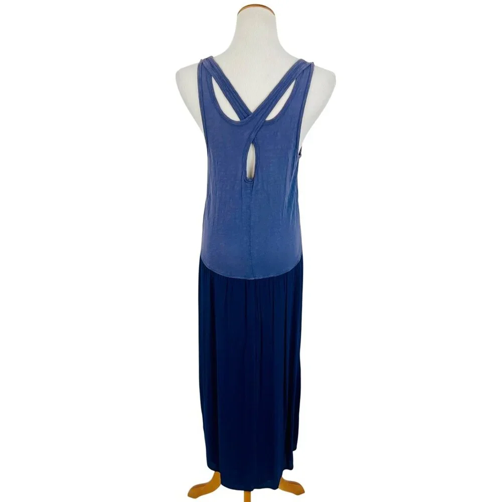 Vintage Y2K Anthropologie Cutout High-Low Midi Dress • Coastal Boho Minimalist - Picture 11 of 16